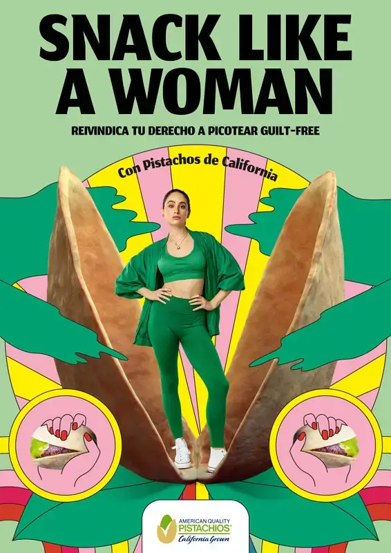 American Pistachio Growers — Snack Like a Woman
